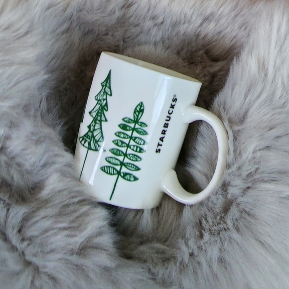 STARBUCKS 2015 Greenery Mug - 12 Oz NWOT - Picture 6 of 6
